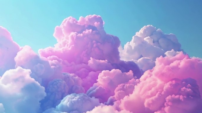 彩色梦幻云