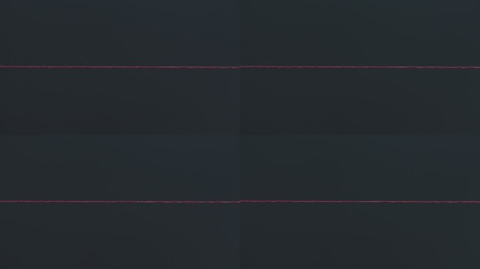 高质量4K 线条 一根线 纺织 线条移动