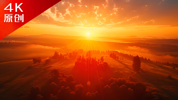 风景宣传片空镜LED大屏视频素材