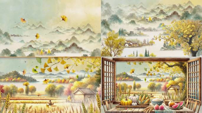 <立秋> 水墨国潮 24节气动画