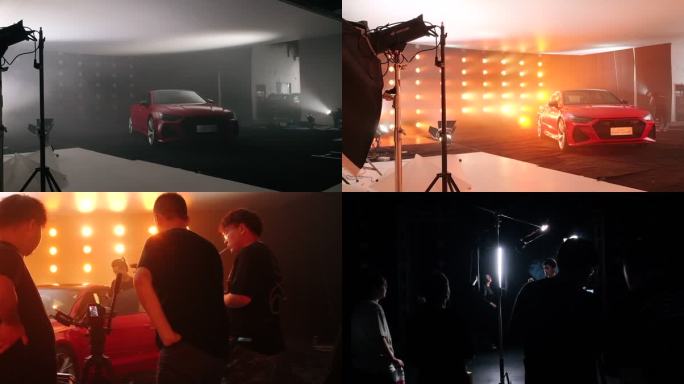 剧组拍摄现场花絮 影视 剧组 工作人员