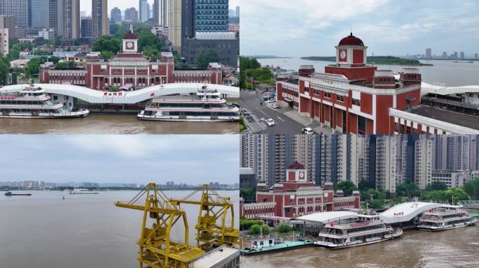 中山码头下关电厂旧址航拍