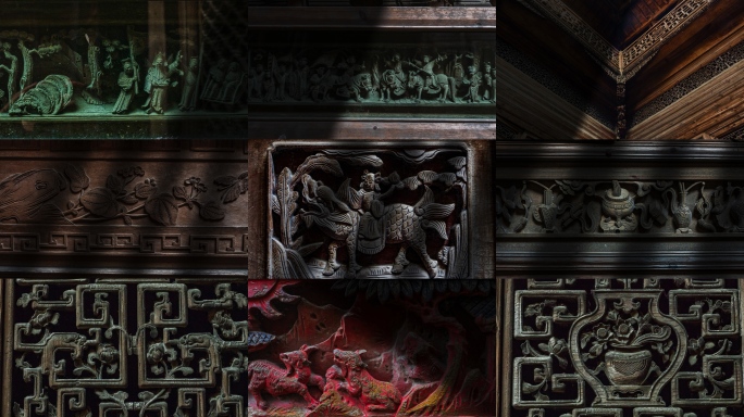 木雕扫光木雕传统手艺古建筑民俗文化历史