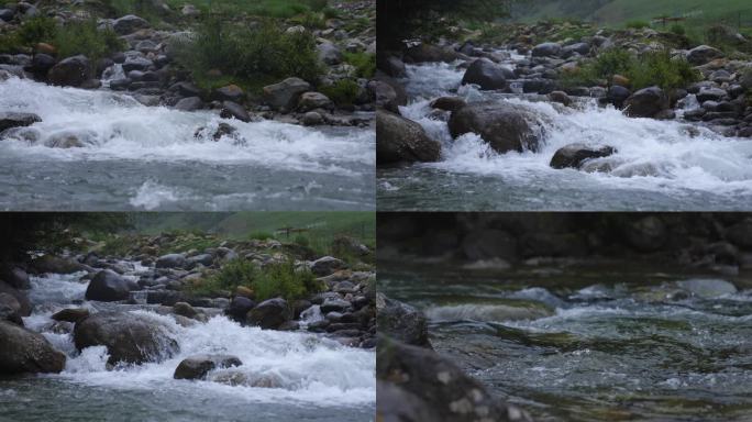 武威冰沟河景区溪流升格1