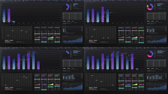 商业信息图表展示展示