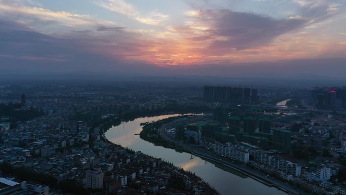 江西赣州市南康区城市风光