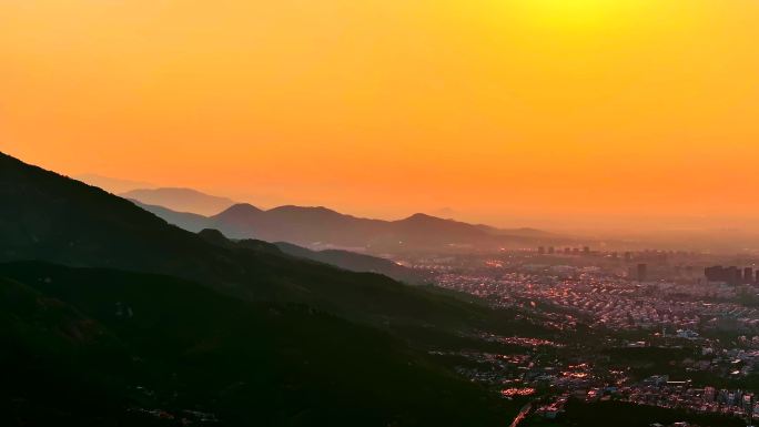 【泰山】日出航拍