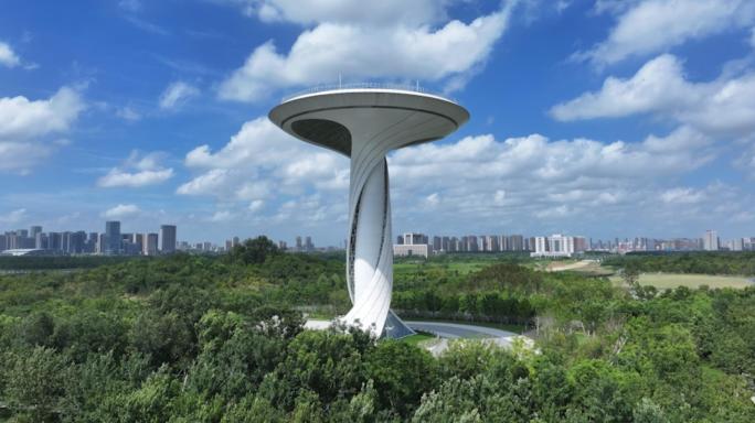 2024合肥骆岗公园航拍视频素材