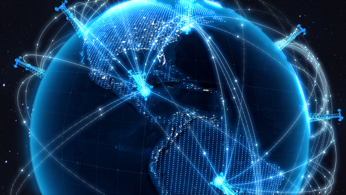 地球信号数据辐射发射