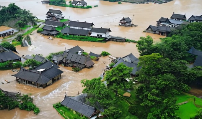 【合集】自然灾害 地震洪水大火泥石流海啸
