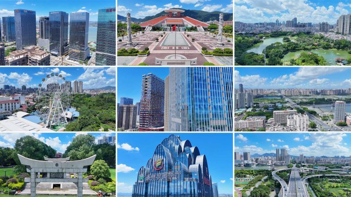 大气泉州城市航拍