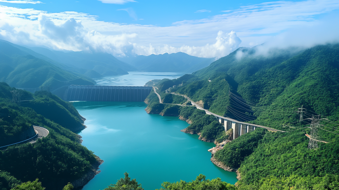 湖南水利工程 东江湖大坝 大美郴州