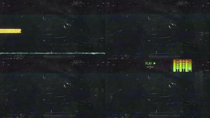复古文字模版