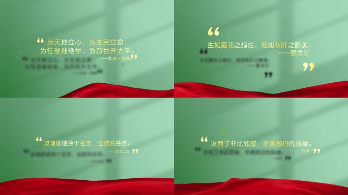 金句名言语录Ae模板