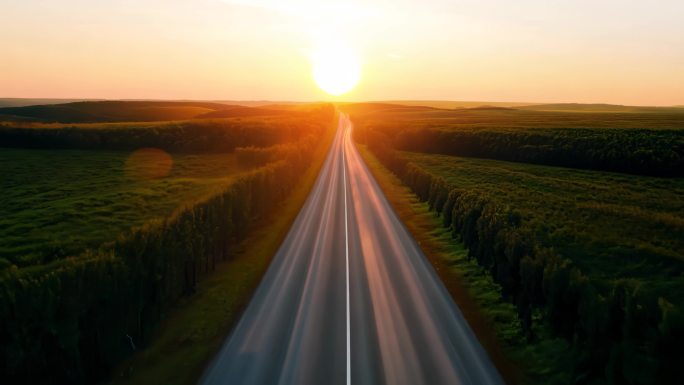 公路前行公路拓路前行