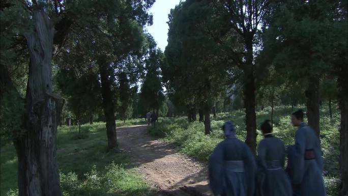 古装人物讲课对话春秋战国儒家文化