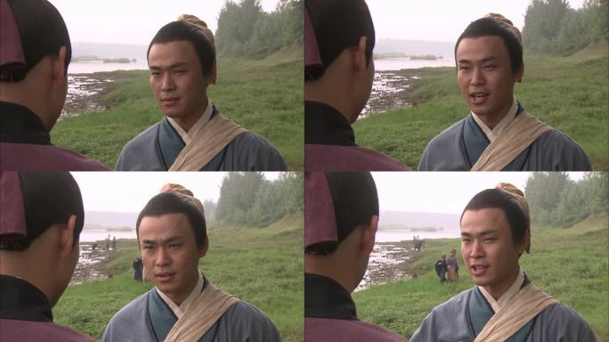 古装人物讲课对话春秋战国儒家文化