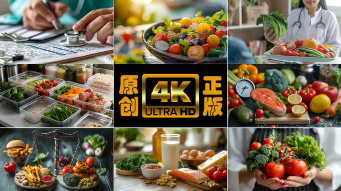 营养师正在为客户定制健康的瘦身餐