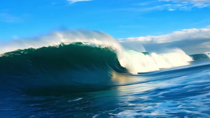 大海 海浪 合集