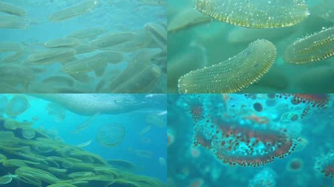 水中的微生物