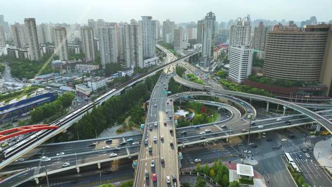 上海徐汇漕溪路立交 地铁