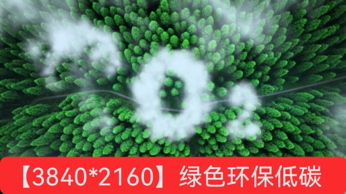 碳中和碳达峰 低碳环保CO2二氧化碳云朵