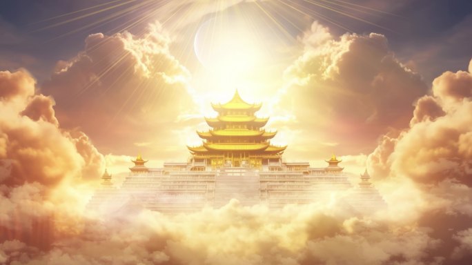 天宫云宫云海仙境