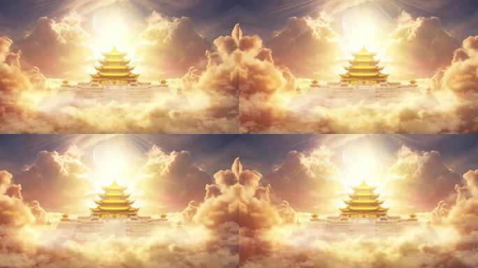 天宫云宫云海仙境