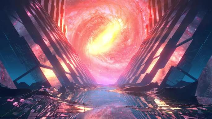 8K-穿梭动感星空