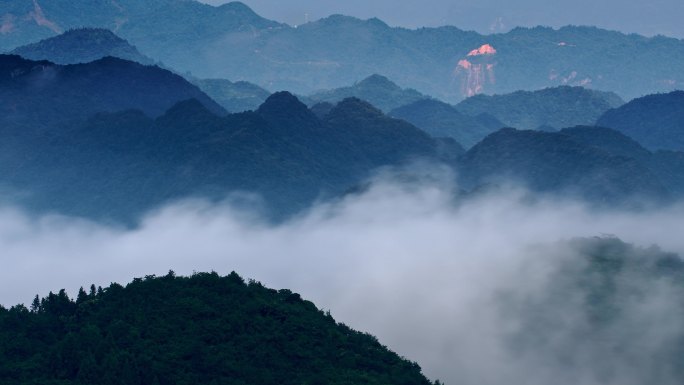 山川山脉云海5K高清视频素材
