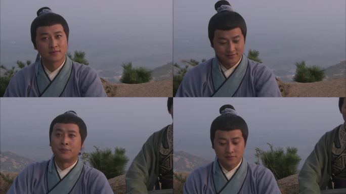 古装人物讲课对话春秋战国儒家文化