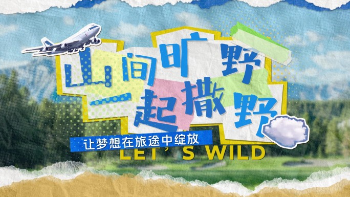 拼贴风综艺娱乐栏目包装（套件）-2