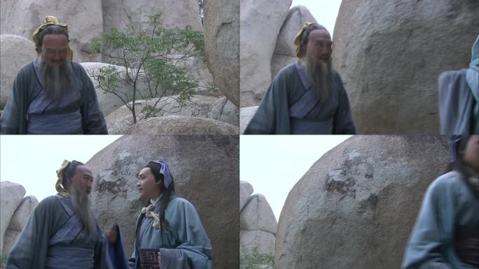 孔子讲学周游列国