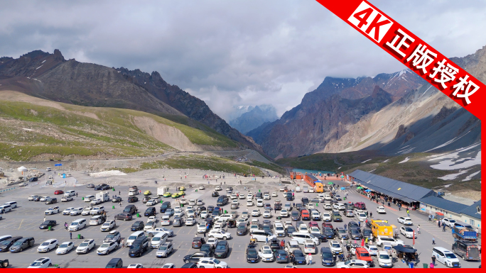 独库公路全程新疆独库公路G217公路北疆