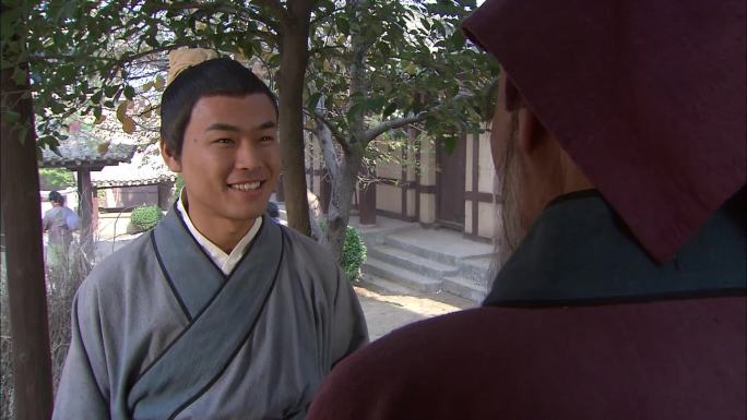 古装人物讲课对话春秋战国儒家文化