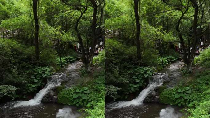 河南洛阳：栾川重渡沟山水秀丽，避暑圣地