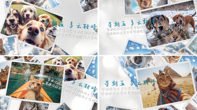 温馨唯美家庭回忆电子相册