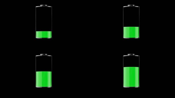 电池图标充电进度