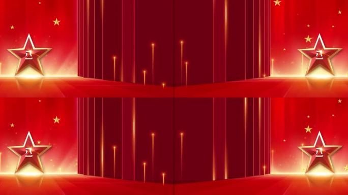 25-1 八一建军节 红色五角星