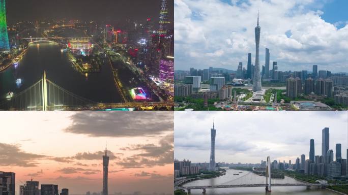 12广州延时 广州塔延时