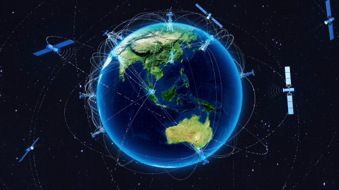 地球卫星轨道通讯传播发射