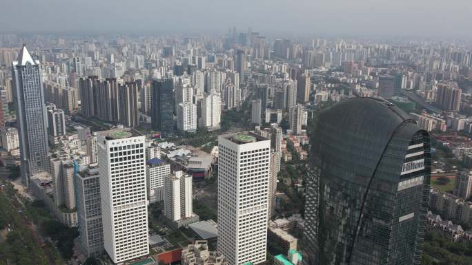 海口索菲特酒店停机坪航拍