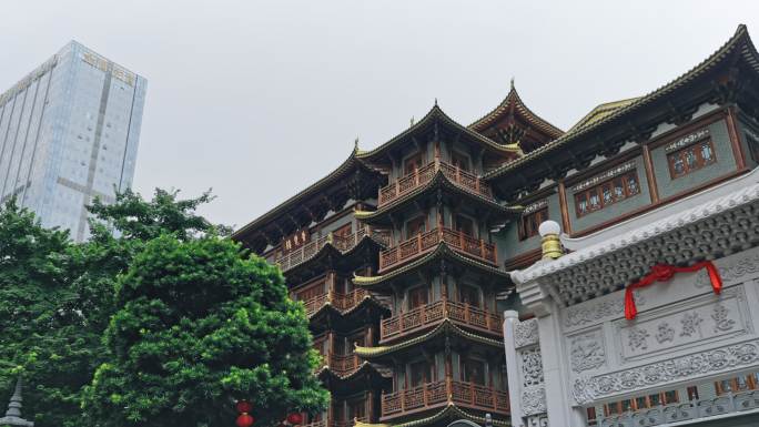【正版素材】广州大佛古寺新藏寺7547