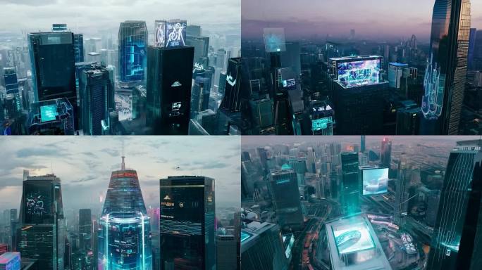 未来科幻科技城市