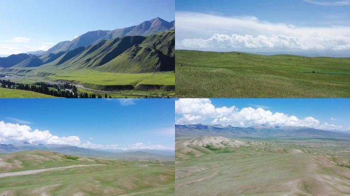 新疆航拍中国西北风光合集