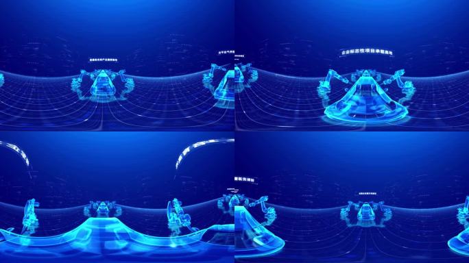 全景后期包装模型展示