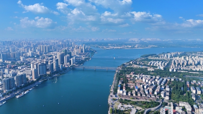 襄阳城市航拍