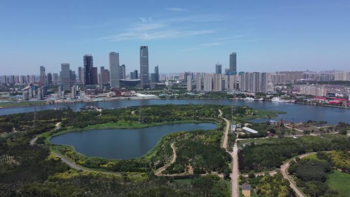 天津市滨海新区蓝鲸生态岛