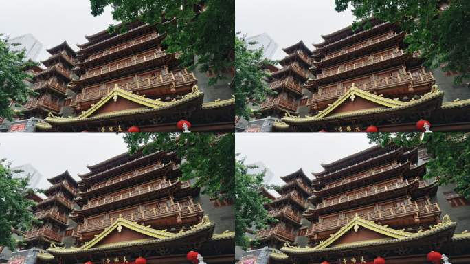 【正版素材】广州大佛寺新藏寺542