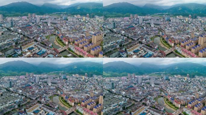 上林县城延时摄影